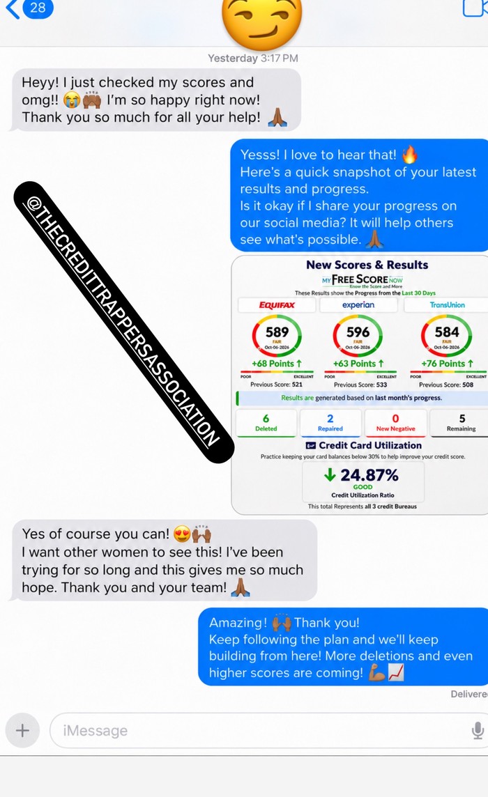 Client result screenshot: 589 / 596 / 584